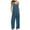 Blue, variant on Riforla Jumpsuits for Women Knit Summer Outfits Fashion Casual Overalls Cute Wide Leg Summer Jumpsuits for Women 2024 Blue S