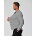 thumbnail image 2 of COOFANDY Dress Shirts for Men Muscle Fit Shirts for Men Wrinkle Free Dress Shirts, 2 of 6