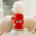 thumbnail image 1 of Ropa de pareja de otoño e invierno, suéter de oso para perro, suéter de dos patas para gato, ropa cálida para perros medianos y pequeños, 1 of 6