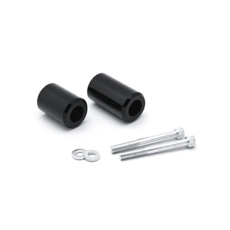 Cut Black Frame Sliders Krator 2004-2011 Yamaha FZ6 Fazer No Cut Black Frame Sliders Crash Protectors Motorcycle ()