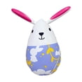 thumbnail image 3 of Decoración inflable de huevo de Pascua, decorativa, suministros para fiestas Huevo de conejito inflable Violeta, 3 of 8