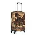 thumbnail image 3 of Picia Western Skeleton Cowboy Horse Luggage Protector Cover Thicken Suitcase Protector Cover Fit 18-32 Inch Luggage-Small, 3 of 9