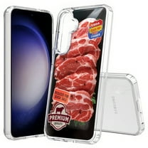 TalkingCase Slim Fit Phone Case Compatible for Samsung Galaxy S25(Not S25  Plus/Ultra), Beef Print, Lightweight,Flexible, USA Print