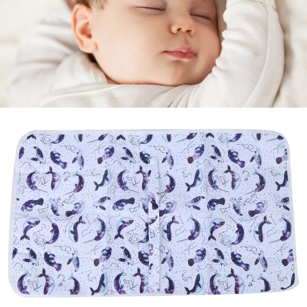 3 Sizes Waterproof Baby Infant Urine Mat Changing Pad Cover Change Mat D 