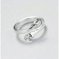 thumbnail image 2 of Hug Ring Couple Love Gift, Hand Friendship Ring, Hugging adjustable Ring, 2 of 10