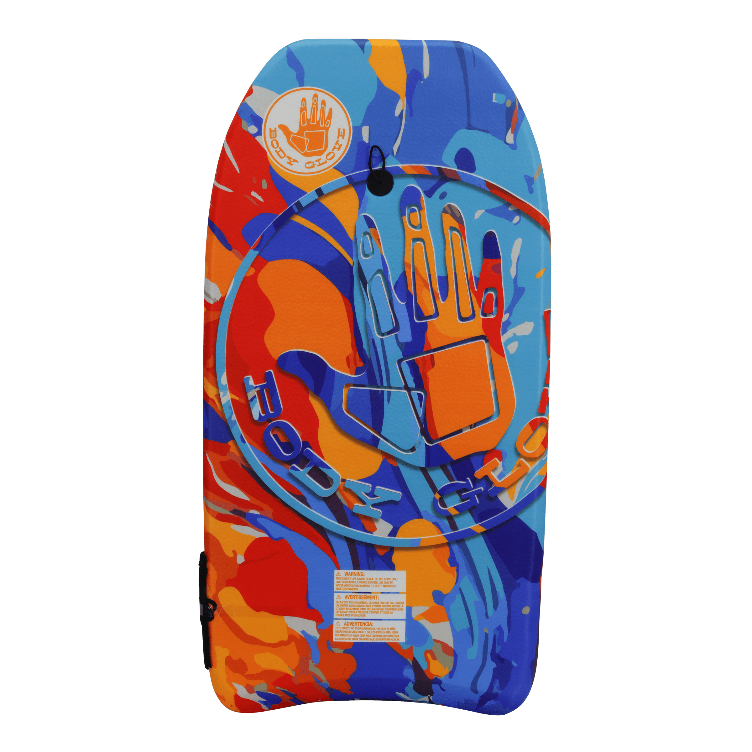 36 Inch Bodyboard Foam Boogie Board with Leash Lightweight Beach ...