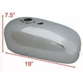 thumbnail image 4 of 1964 BSA A65 25PH Spitfire Hornet Aluminum Petrol Fuel Tank With Cap & Taps, 4 of 5