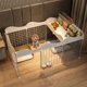 thumbnail image 3 of Pet Fence Home Dog Houses Indoor Small Dog Kennels Creative House For Dog Household Dog Supplies Isolation Door With Toilet Area ShopWise Round, 3 of 13