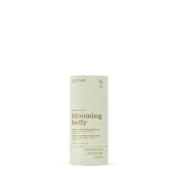 ATTITUDE blooming belly, Stretch Mark Prevention Oil, Pink Argan, 85 g