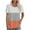 Orange, variant on Summer Shirts For Women Sevevn Women's Spring/Summer Color Blocked Round Neck Sleeve Short Sleeve Top T-shirt Womens Oversized Tee Shirts