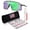 Grey Ink Frame | Prizm Road Jade Lens, variant on OO9406 Sutro Shield Shaped Non-Polarized Sunglasses for Men - Includes Official Eyewear Kit - Dark Galaxy Frame with Dark Galaxy Lens