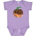 thumbnail image 3 of Inktastic Cheetah Print Pretty Pumpkin with Fall Leaves Boys or Girls Baby Bodysuit, 3 of 5