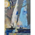 thumbnail image 2 of Forst, Beth A. 25x32 Black Ornate Wood Framed with Double Matting Museum Art Print Titled - Blue Breeze Dynamics, 2 of 4