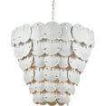 thumbnail image 5 of Currey And Company 9000-1252 Tulum 8 Light 32" Wide Chandelier - White / Sugar White, 5 of 6