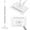 2Pack Mop, variant on Mini Sweeper Mop No Touch Cleaning Tool – Flat Dust Mop for Dry Wet Pads Home Bathroom Wall Window Use