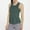 Army Green#1, variant on CheerKidz Women's V-Neck Three-Quarter Sleeve Solid Top 2025 Summer Casual Lightweight Blouse for Beach Vacation Fashion Tops Breathable(Purple#1,M)