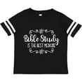 thumbnail image 3 of Inktastic Bible Study Best Medicine WHT Girls Toddler T-Shirt, 3 of 5