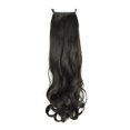 thumbnail image 3 of Ruiboury Natural Drawstring Ponytail Clip In Hair Extension Clip on Hair Piece, 3 of 4