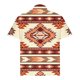 thumbnail image 5 of Camisas de Manga Larga para Hombres Impresos Girar Hacia Abajo Botones de Cuello Lateral Dividido, Casual Blusa de Manga Corta, 5 of 5
