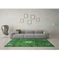 thumbnail image 3 of Ahgly Company Indoor Rectangle Persian Emerald Green Traditional Area Rugs, 3' x 5', 3 of 4