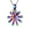 Rainbow, variant on Daisy Flower Urn Necklace for Ashes for Women Pendant Keepsake for Ashes Memory Cremation Jewelry Urn Necklace Jewelry for Women