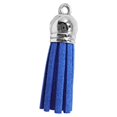 thumbnail image 1 of 28 Pieces Keychain Charms Creative Delicate Keyring Pendant Tassels Simple Handbag Decor Tassel Craft Decoration DIY Accessory Royalblue, 1 of 9