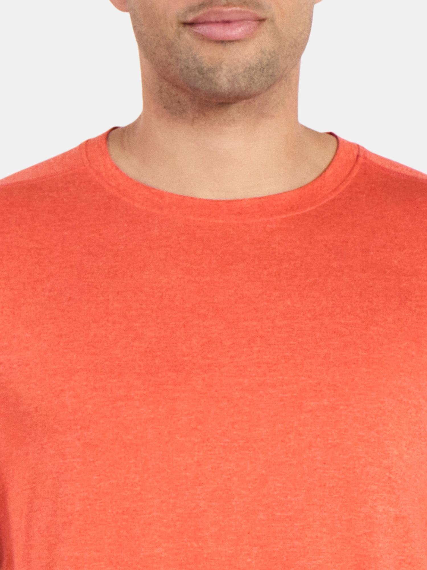 Athletic Works Men's and Big & Tall Men's Soft ButterCore Tee with Short Sleeves, Sizes S-5XL