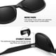 thumbnail image 3 of Gafas de Sol Polarizadas MEETSUN para Hombre Clásico Retro, Paquete de 2, 3 of 6