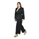 thumbnail image 2 of Conjunto sastre con cinto a rayas Roman Fashion /Tallas Extras 12716 (Negro) negro 36, 2 of 6
