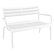Compamia Paris Outdoor Bench White
