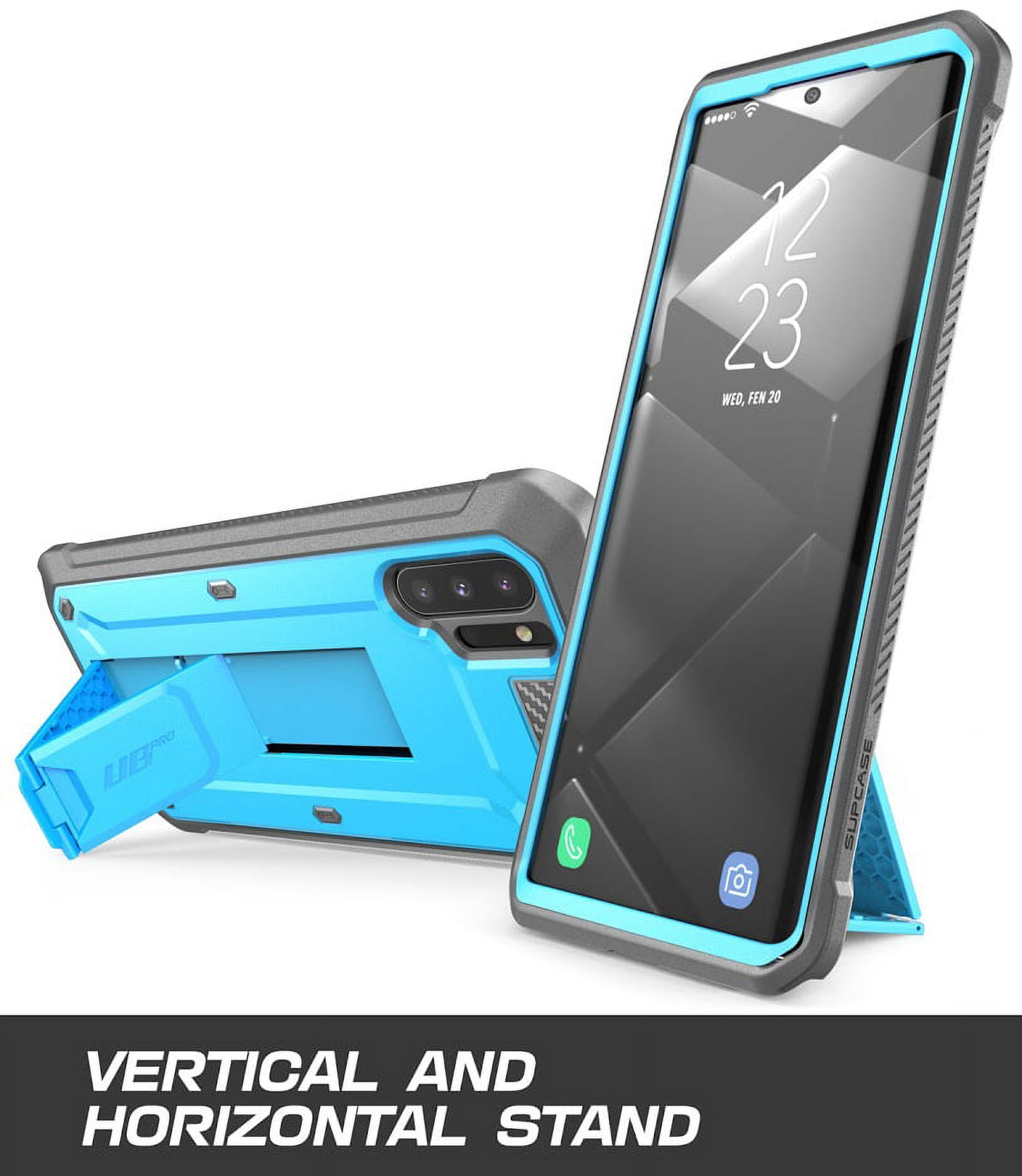SUPCASE Unicorn Beetle Pro Series Case for Samsung Galaxy Note 10 (2019 Release), Full-Body Rugged Holster & Kickstand with-Out Built-in Screen Protector (Blue)
