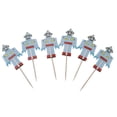 thumbnail image 4 of 24 Piezas Sunnimix Rocket Cupcake Picks para Cumpleaños de Niños, 4 of 8