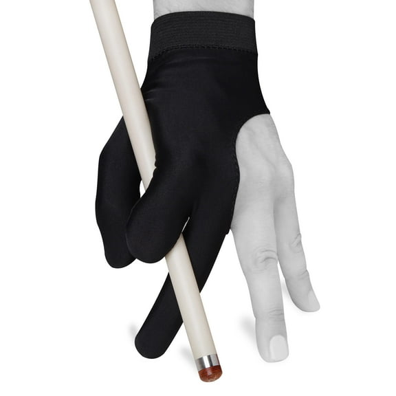 Fortuna Billiard POOL CUE GLOVE - Classic series - Black - Fits either hand (X-Large)