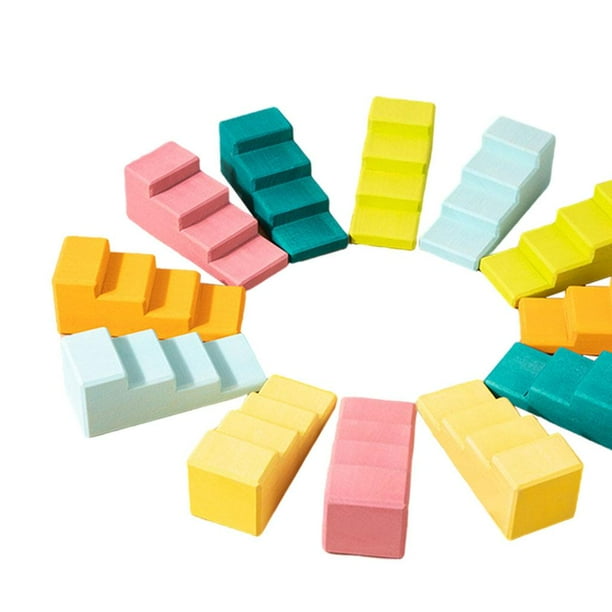 Conjunto de Bloques de Construcción de Construir Escaleras Early