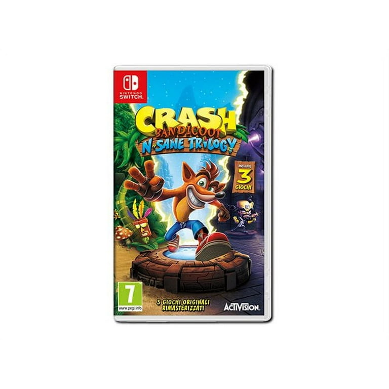 Crash Bandicoot N Sane Trilogy Nintendo Switch Controller Bundle Sealed  47875883109