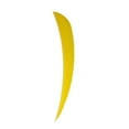thumbnail image 4 of 12 Pieces Archery Hunting Arrow Feather Fletching Right 4 inch Fletches Hunting Wing Fletches 4 inch Yellow, 4 of 9