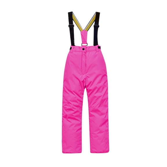 Mercatoo Boys Girls Ski Bibs Warm Snow Pants Winter Warm Ski Pants Thick Water-Resistant Windproof Outdoor Snowbib Snowboard Overalls