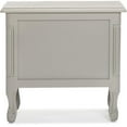 thumbnail image 2 of Finch Maslow Side Table with Two Drawers Gray, 2 of 11