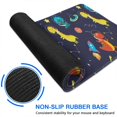 thumbnail image 6 of Long Mouse Pads for Desk,Space Dinosaurs Rockets Pattern Desk Mats on Top Of Desks, Desk Mouse Pad Extra Large with 3mm Non-Slip Base and Stitched Edge for Gaming,Office,Work,Home 47.3"x23.6", 6 of 6
