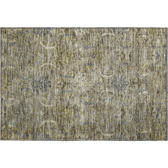 Dalyn Rugs Premium Machine Washable Mayfield AMF1082 Taupe 1'8" x 2'6" Rug