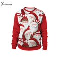 thumbnail image 4 of Sudaderas con capucha de cuello redondo para hombres, sudaderas con estampado 3D, ropa de otoño, chándal de Navidad para parejas, cálido, invierno, 4 of 4