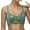 Green, variant on Avtoify Women's Comfortable Wireless Lace Push-Up Adjustive Side Control Bra Innerwear