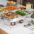 thumbnail image 4 of Sterno Folding Wire Chafing Rack, Standard Size, Silver, 4 of 8
