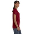 thumbnail image 2 of G500L Gildan Ladies Heavy Cotton T-Shirt Garnet 2XL, 2 of 3