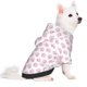 thumbnail image 2 of Fotbe Pink Paw Sudadera con Estampado para Perros Pequeños – Suéter con Capucha para Mascotas, Tela Suave de Forro Polar con Bolsillo-Medium, 2 of 7