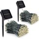 thumbnail image 1 of Paquetes de guirnaldas de luces solares para exteriores, 240 LED, 24 m, extra largas, súper brillantes, luces de hadas impermeables con energía solar, 8 modos de centelleo para Navidad, patio, ár, 1 of 4