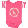 thumbnail image 3 of Inktastic Llama Rose Flower Wreath Girls Baby Bodysuit, 3 of 5