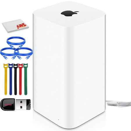 Apple AirPort Time Capsule 2TB Storage (5th Generation) ME177LL/A  +3 Ethernet (The Best 2tb External Hard Drive)
