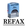 thumbnail image 1 of REFAX Self Inking Rubber Stamp Office Stationary Custom Shiny Stamp, 1 of 1