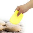 thumbnail image 1 of 3Pcs Dough Pastry Scraper Silicone Bowl Scraper Plastic Dough Scraper Cake Pizza Cutter Kit Pastry Bread Separator For Bread Dough Cake Fondant Icing, 1 of 7
